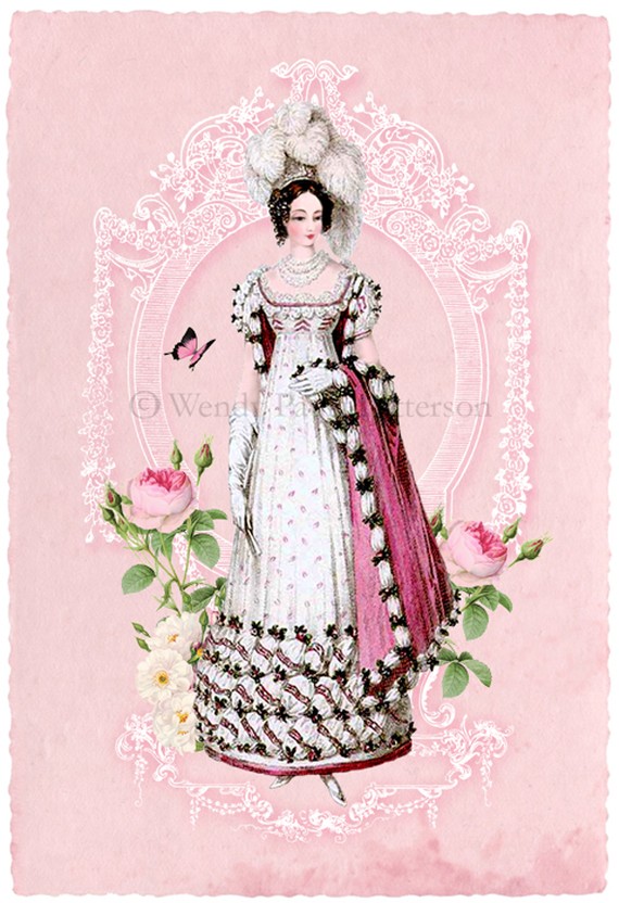 Marie Antoinette, Paris, The Pink Room Wall Tapestry by Wendy Paula  Patterson