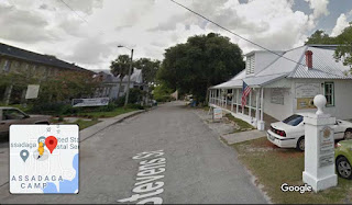 Main entrance to Cassadaga Spiritualist Camp Screengrab from Google Streetview of Cassadaga main entrance