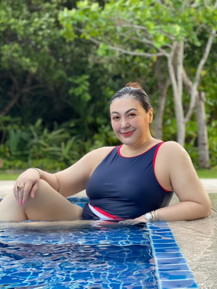 Sharon Flaunts Her 55YearOld Bikini Body