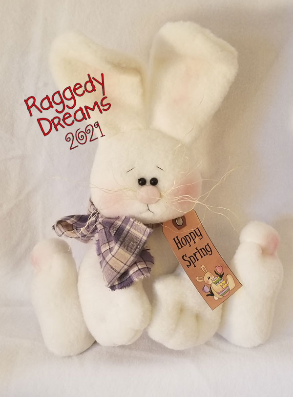Raggedy Dreams New! Shelf Sitter Style Bunnies