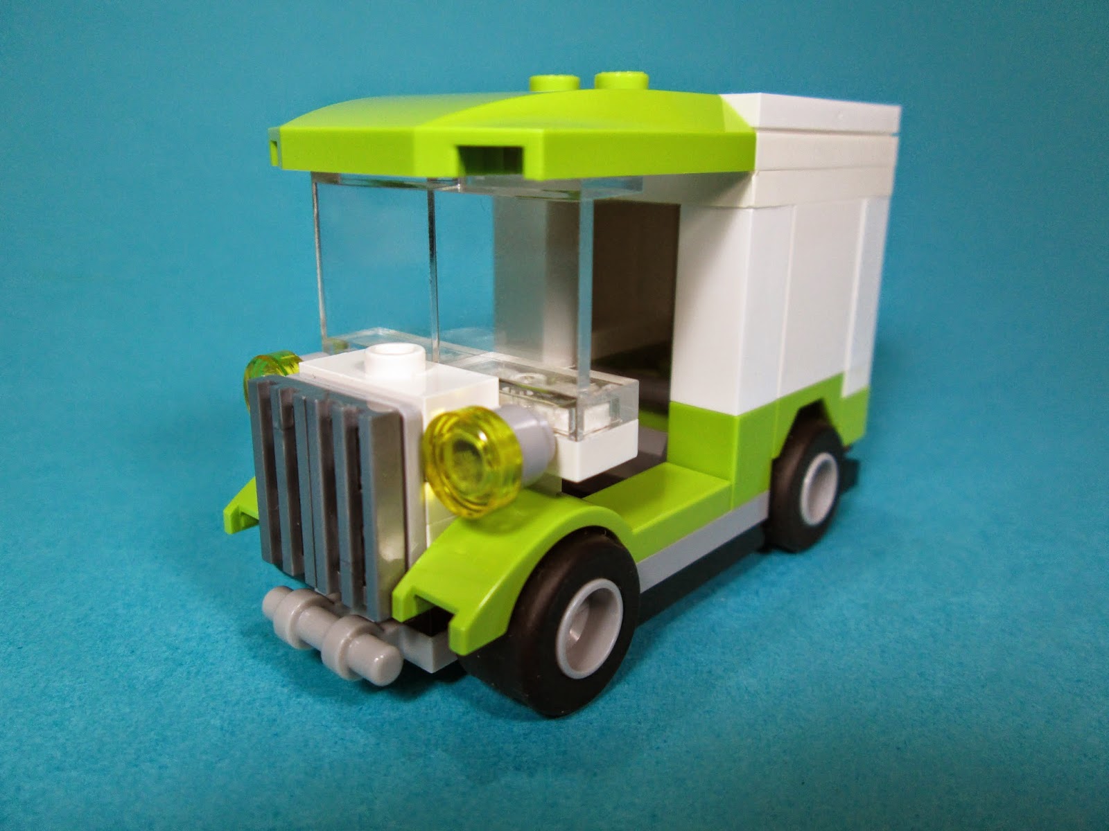 MOC LEGO Carrinha verde lima