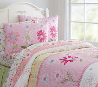 Pottery Barn Kids Pink Garden Daisy Quilt | Decor Look Alikes