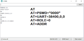 Cara Pairing dua Bluetooth HC-05 Arduino