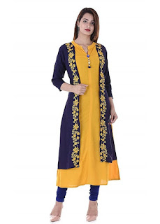 Embroidered Kurti Combo of 2