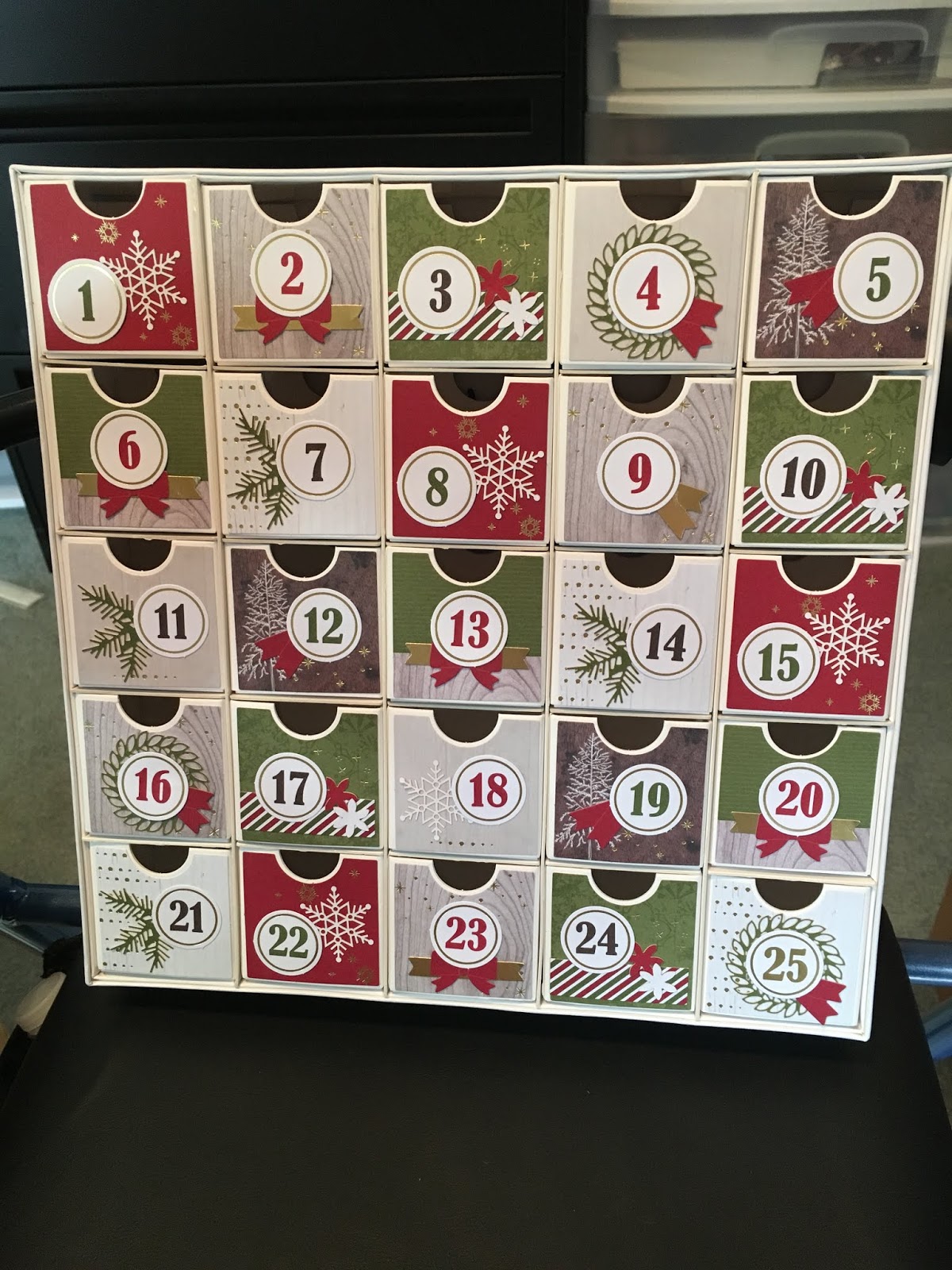 Nanny's Pansy Patch Christmas Advent Calendar