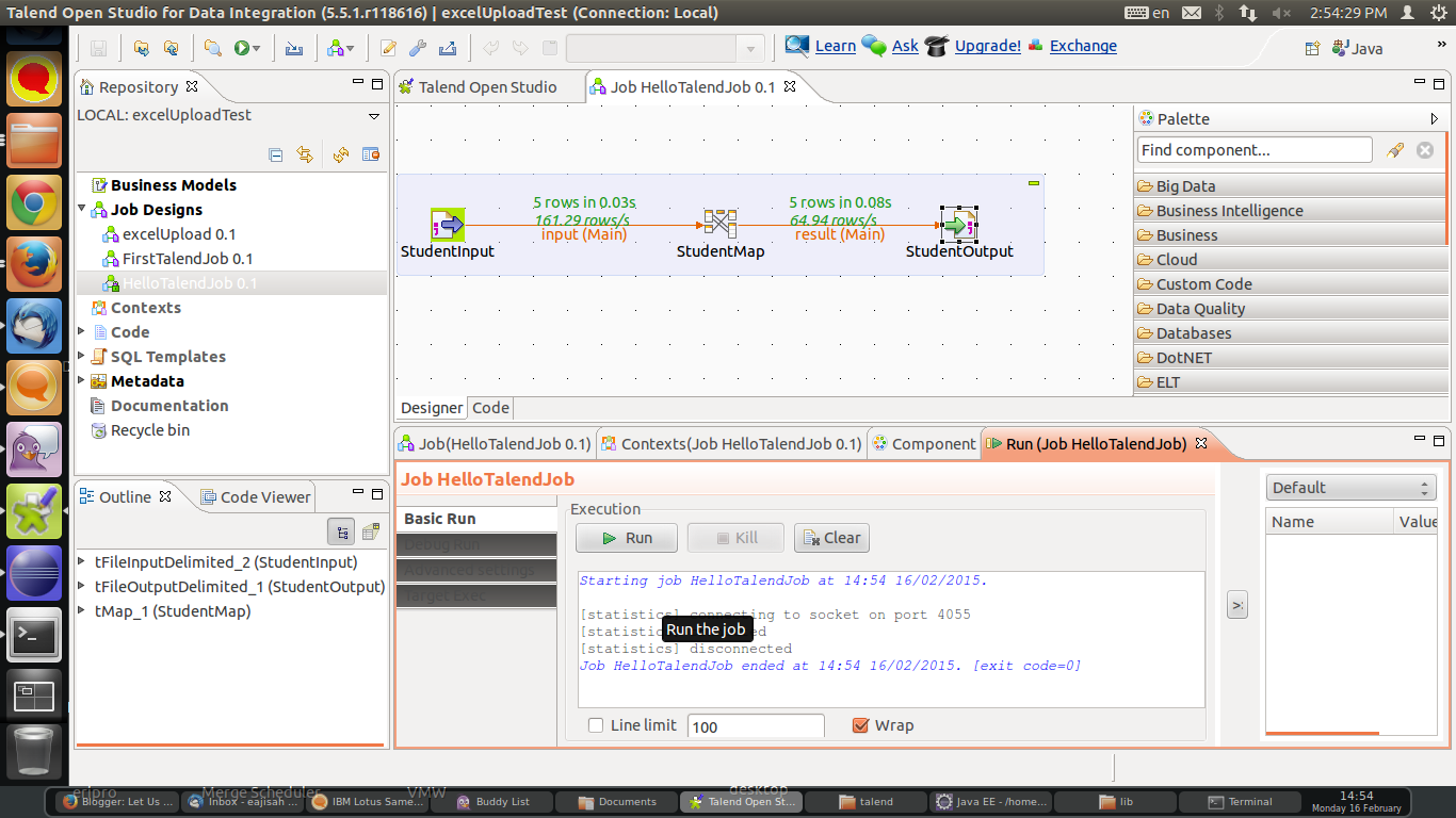 Let Us Learn: Talend Open Studio for Data Interation