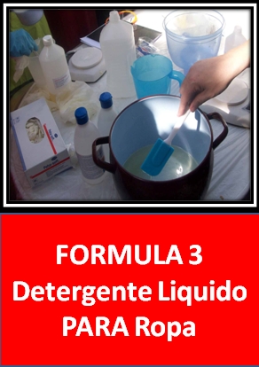 Como fabricar Detergente Líquido para Ropa textil 20 KL [jabon liquido