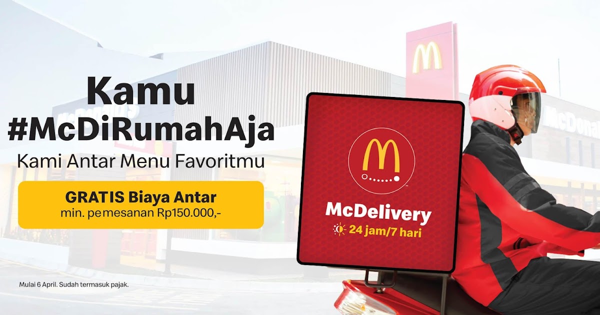 Promo McDonalds Delivery McDelivery Juni 2020 scanharga