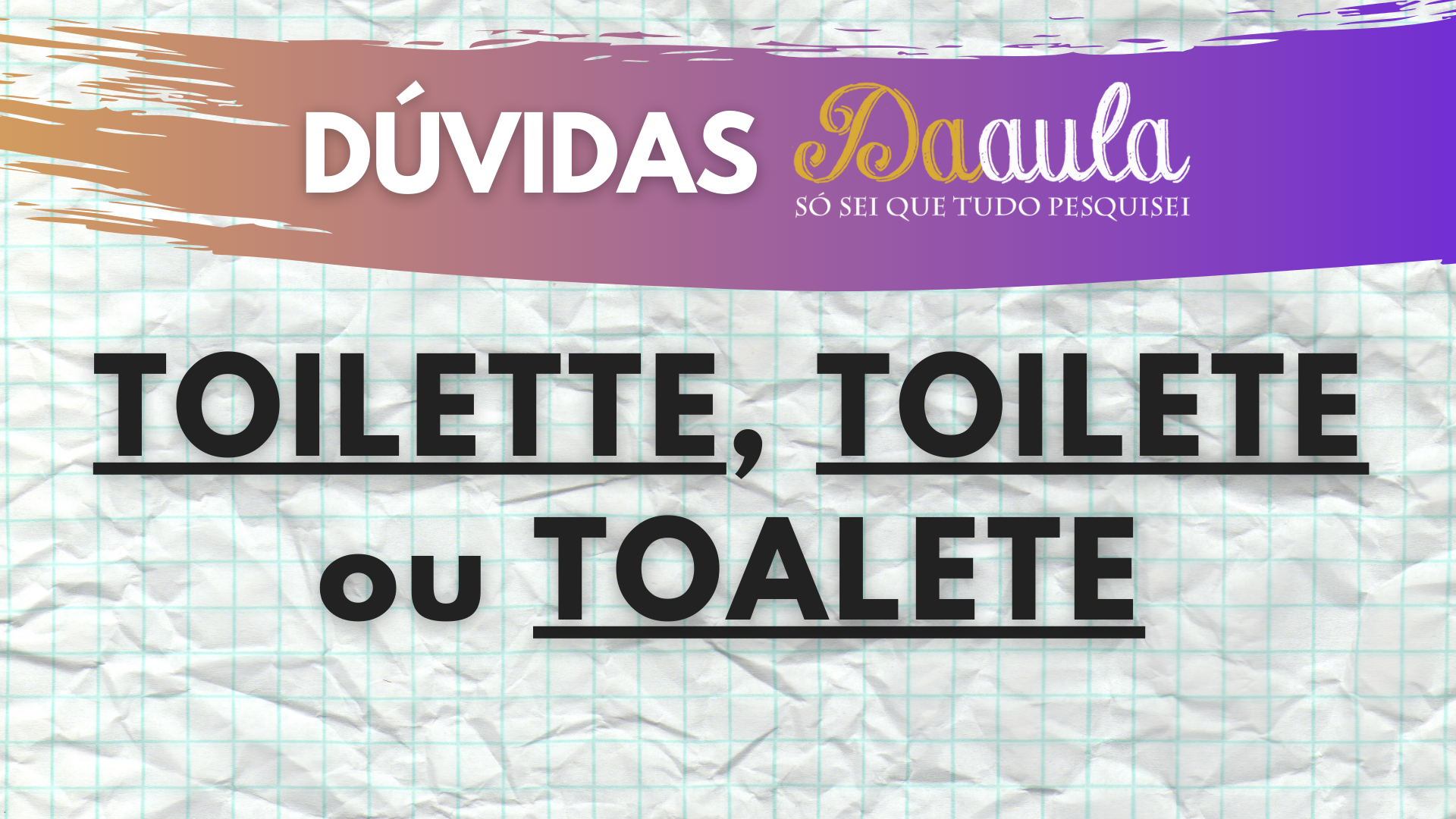 Fui ao "toilette" antes do almoço