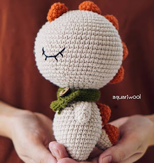 PATRON GRATIS DINOSAURIO AMIGURUMI 44772