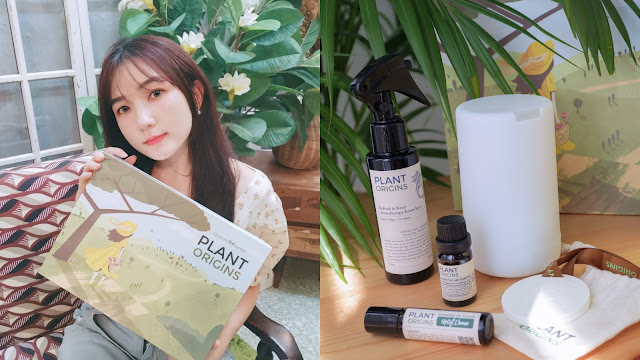 Signature Market Plant Origins Refresh Reset Box Aromatherapy Essential Oil Spray Roller Aroma Stone cestlajez malaysia blogger