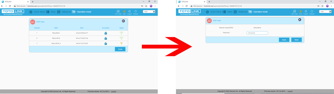 Nembak Wifi Indihome Menggunakan Totolink N200RE Mode WISP Dengan Mudah