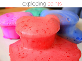Got Bored Kids? 17 Practical Mom Ideas to try right away! Exploding Paints