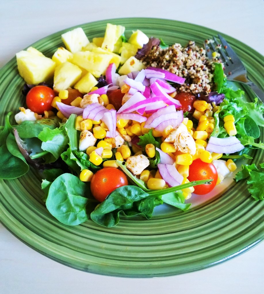 Scarves and Sweets Pineapple and Quinoa Summer Salad