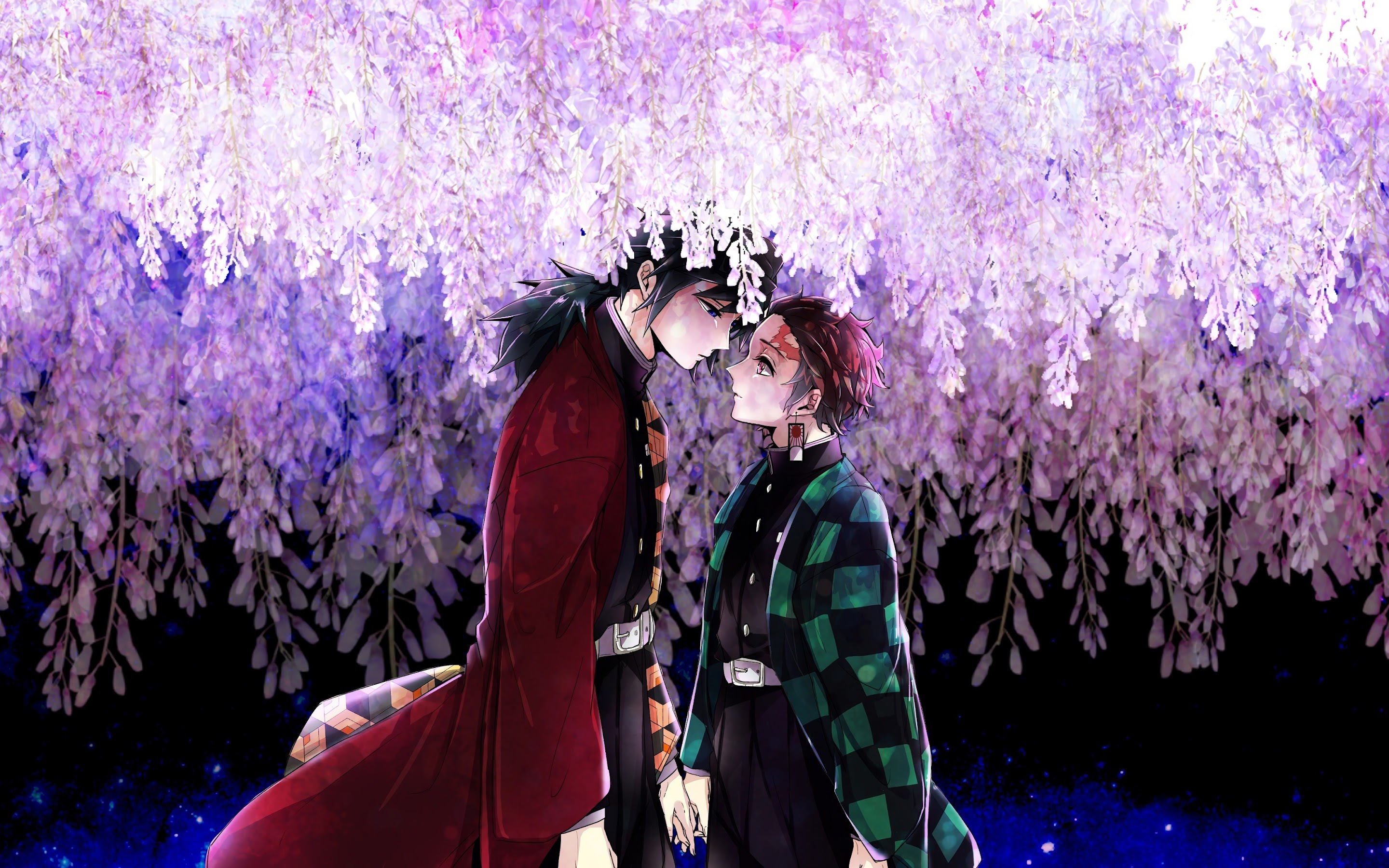 Giyuu Tomioka, Tanjirou Kamado, Kimetsu No Yaiba, 4K, #78 Wallpaper