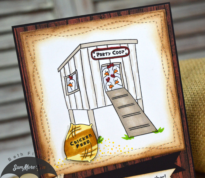 Beth's Beauties Party Coop Card