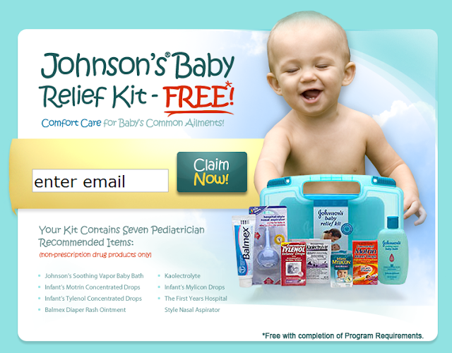 Free Product Samples United States Get Johnson's Baby Relief Kit Free!