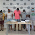 Sijin captura cinco personas en Fonseca, por trafico de estupefacientes 
