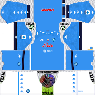 DLS 19 Napoli 2020/21 Kits + Logo For Dream League Soccer