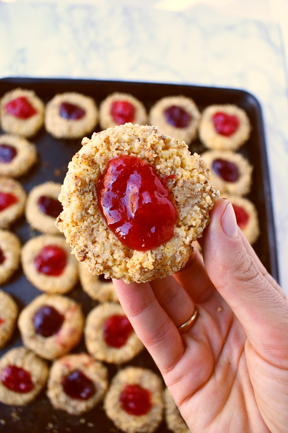 Healthy Thumbprint Cookies The Nutritionist Reviews
