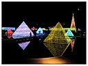 Neon Pyramids