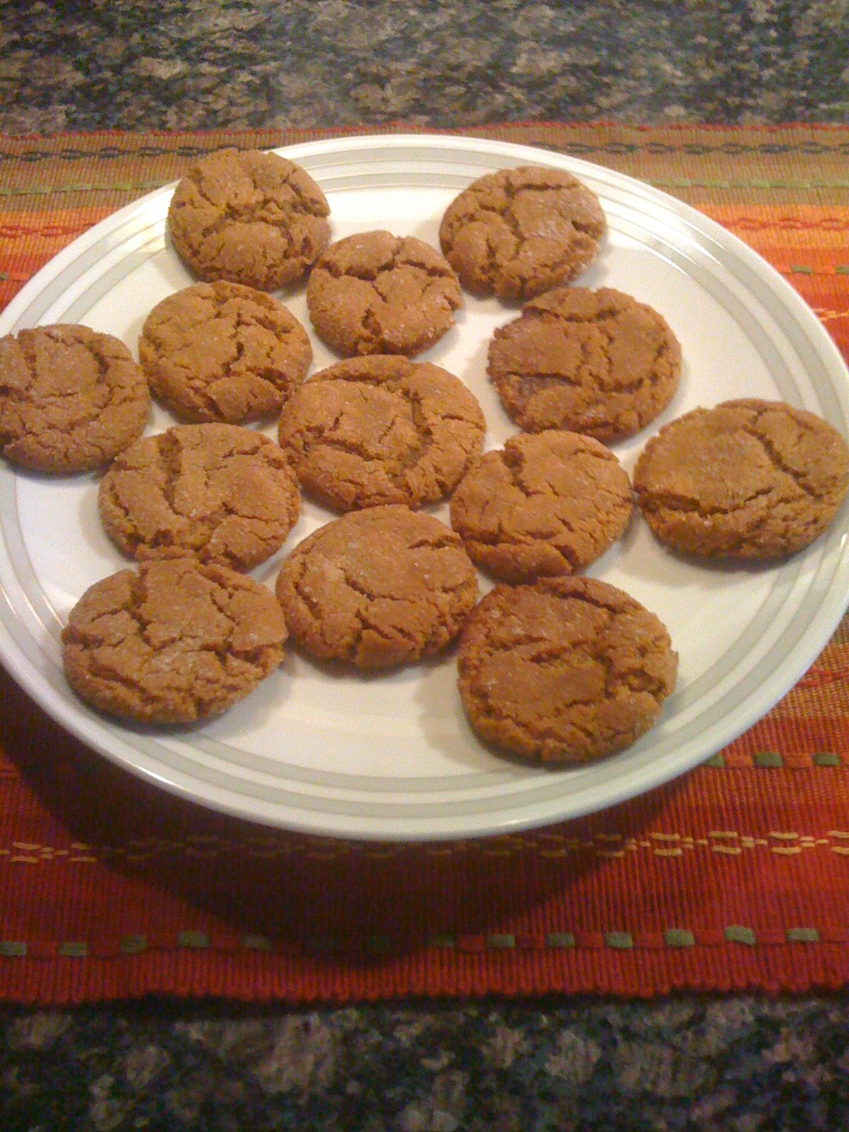 Egg Free At Altitude or No Eggs, No Pressure Molasses Cookies