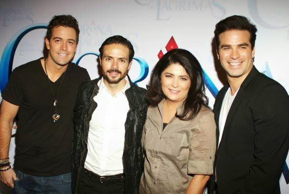 protagonistas corona de lagrimas