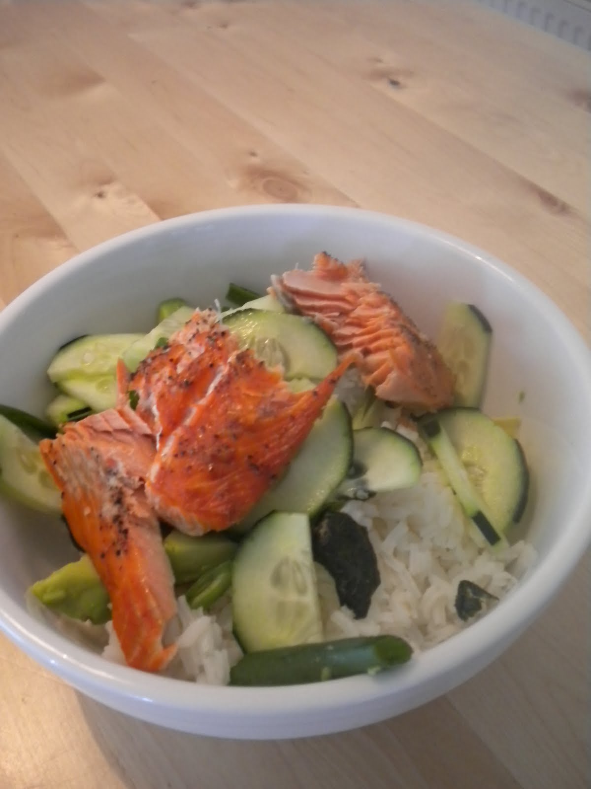 sunset club Simple Salmon Chirashi
