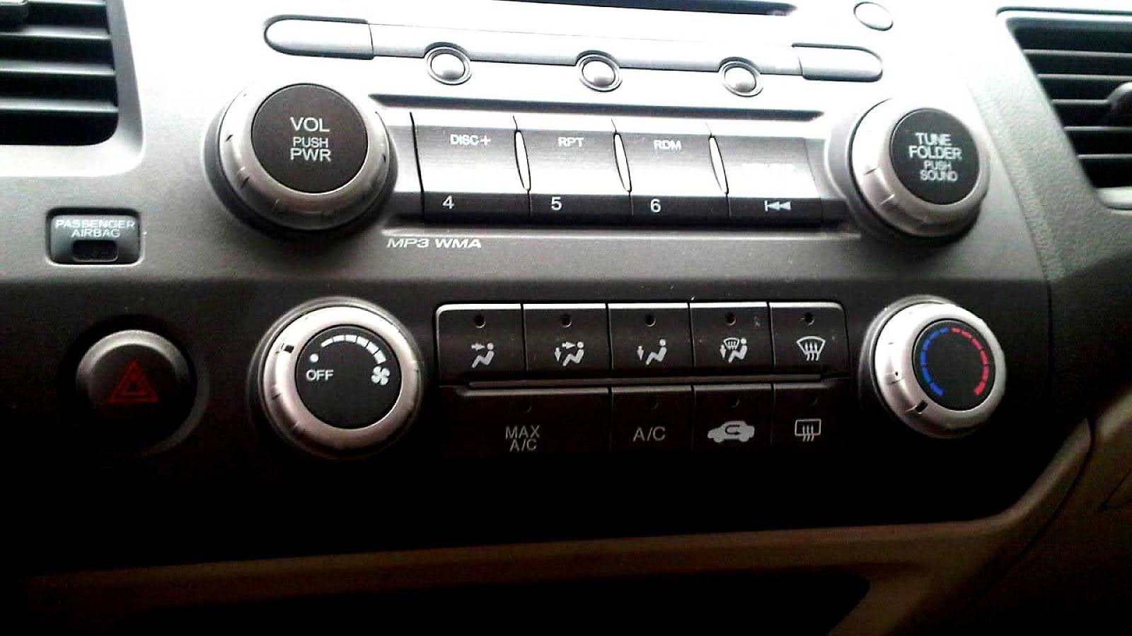 2010 Honda Civic Radio Code - Radio Choices
