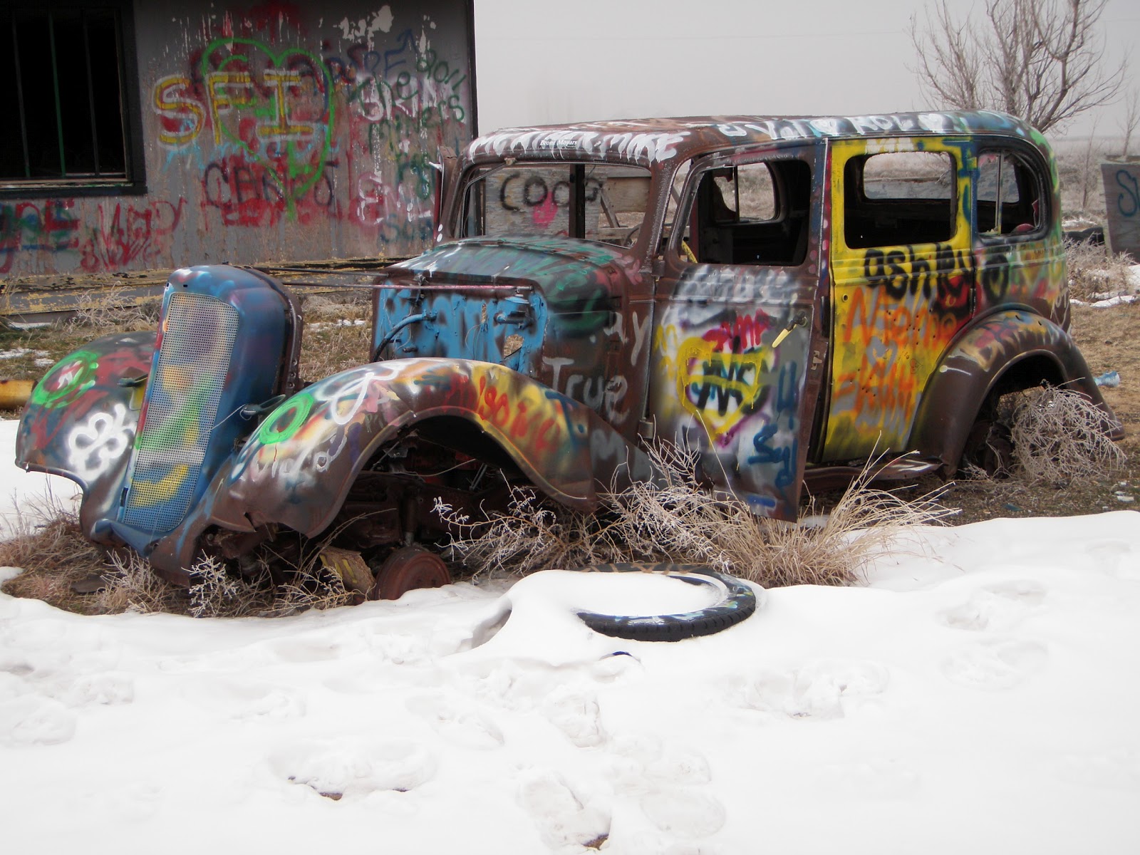Lone Rider Pedals Route 66 Day 22 Groom, TX to Amarillo, TX