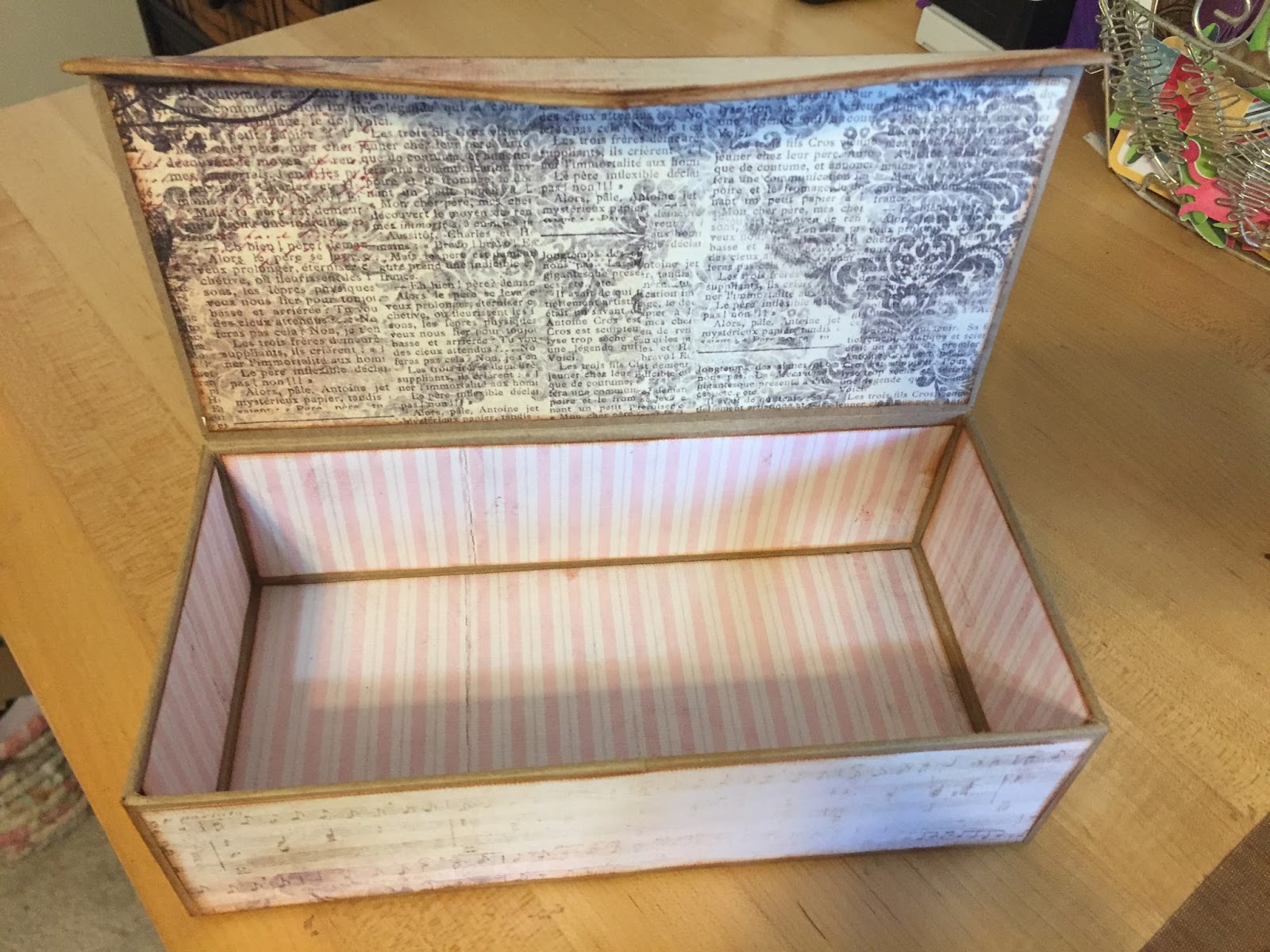 Deb's Crafty Side Custom Chipboard Boxes