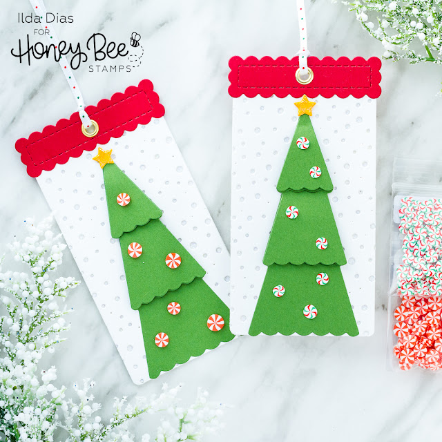 25 Days of Christmas Tags | Honey Bee Stamps by ilovedoingallthingscrafty.com