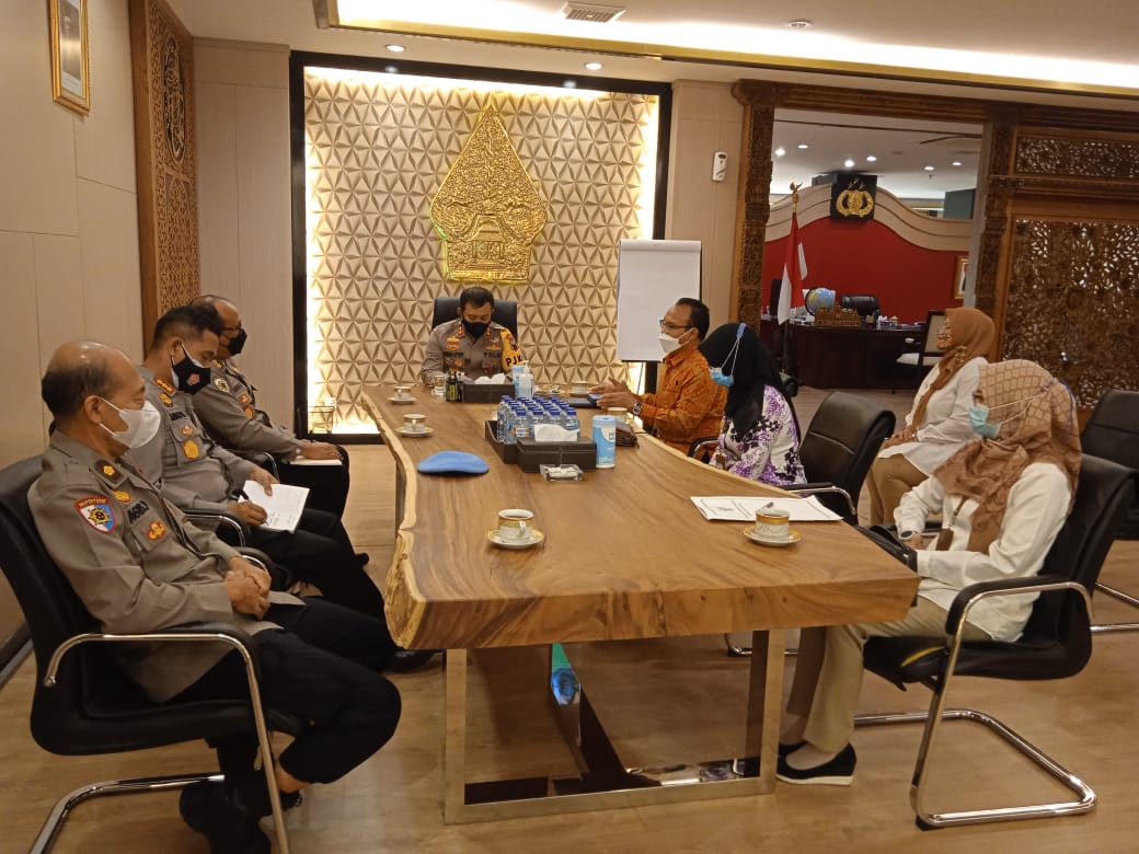 Perkuat Sinergi Kelembagaan Perwakilan Ombudsman Provinsi Jawa Tengah dan Kepolisian Daerah Jawa Tengah