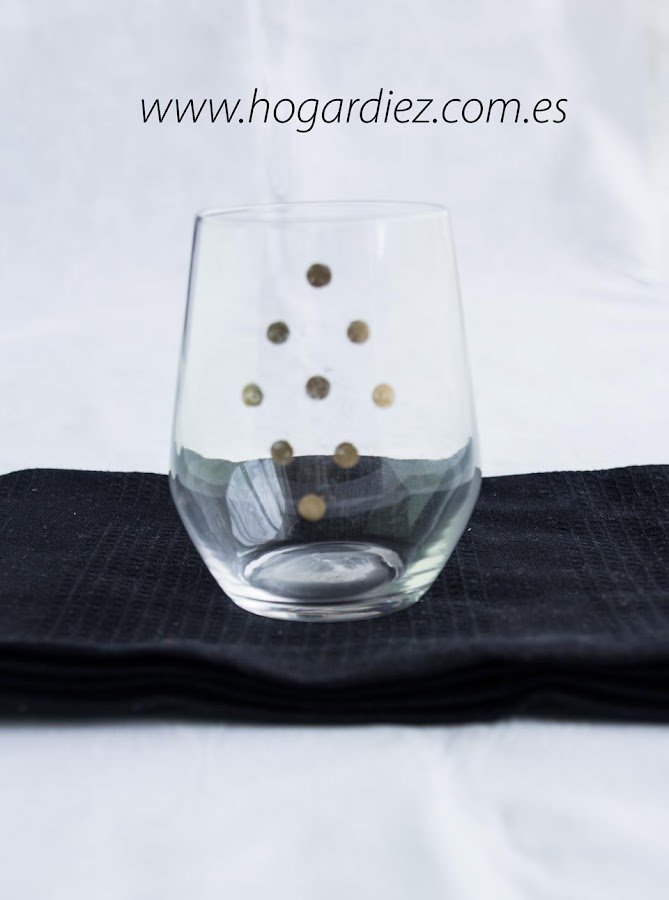 DIY para tus vasos de cristal