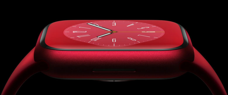 Đồng hồ Apple Watch Series 8 Cellular 41mm Red - Viền nhôm, Dây cao su - MNJ23VN/A - Hàng chính hãng