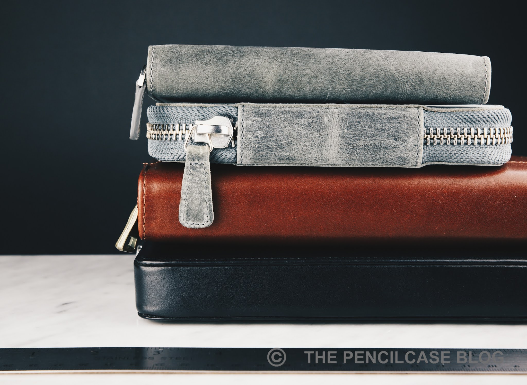 REVIEW GALEN LEATHER ZIPPERED 3 & 10 PEN CASES The Pencilcase Blog Fountain pen, Pencil