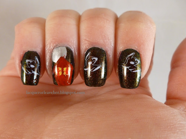 Lacquer or Leave Her!: NOTD: Influenced by scary movie