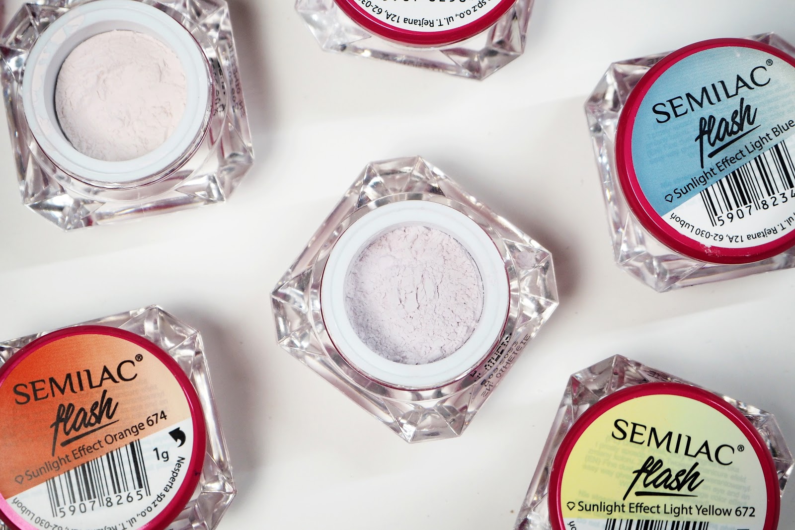 SEMILAC FLASH SUNLIGHT EFFECT ŚWIATŁOCZUŁE PYŁKI, KTÓRE ZMIENIAJĄ KOLOR! Pata bloguje