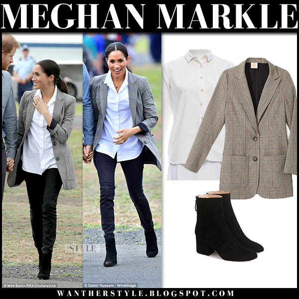 meghan markle ankle boots