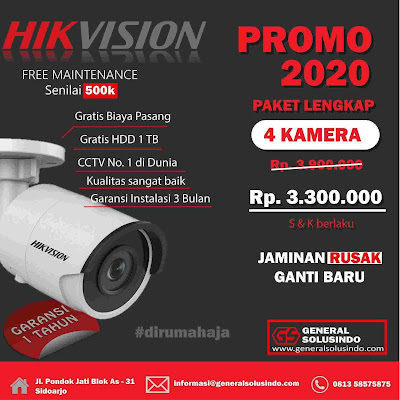 CCTV Sidoarjo Murah