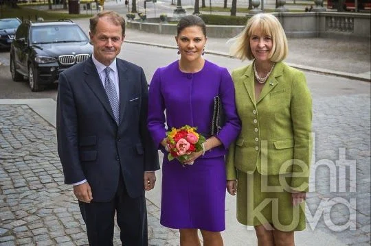 Crown Princess Victoria attended the annual meeting of the association Friends of the Nordiska Museet and Skansen