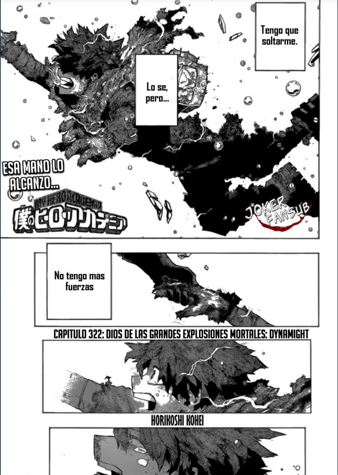 Boku no Hero Academia: Chapter 322 - Page 1