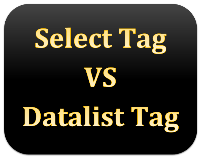 what-is-the-difference-between-select-and-datalist-tag-in-html