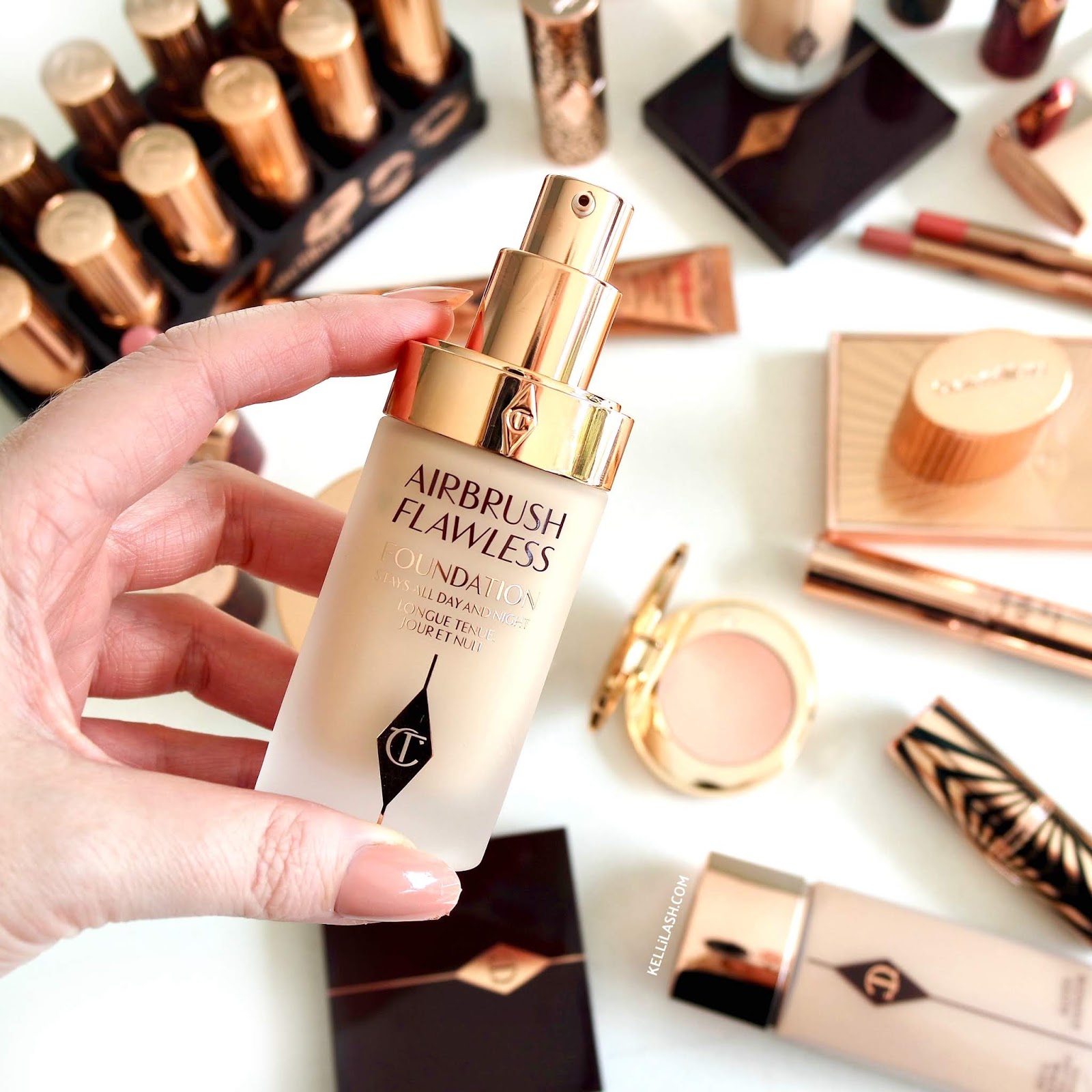 charlotte tilbury airbrush flawless foundation 1 cool charlotte tilbury airbrush flawless foundation 1 cool