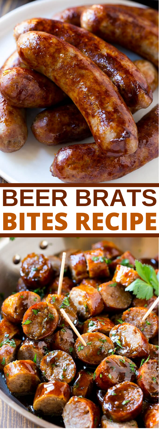 Beer Brat Bites Recipe appetizer recipes