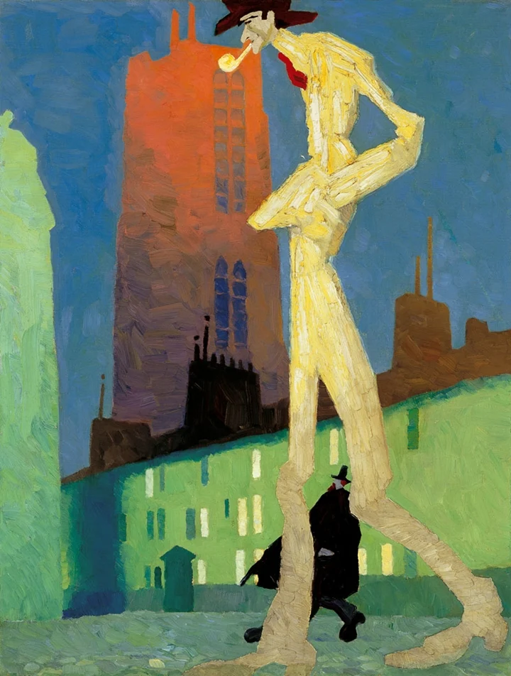 Lyonel Feininger 1871-1956 | American-born German Cubist/Expressionist painter