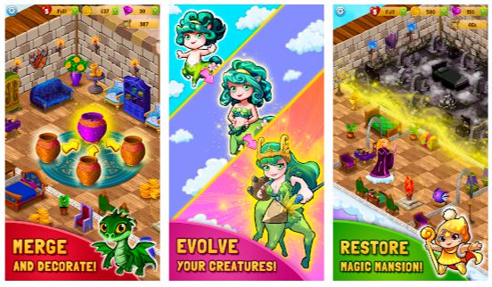 Merlin and Merge Mansion Mod Apk