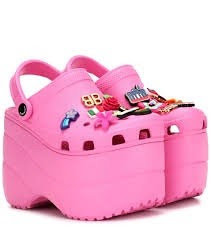 high platform crocs