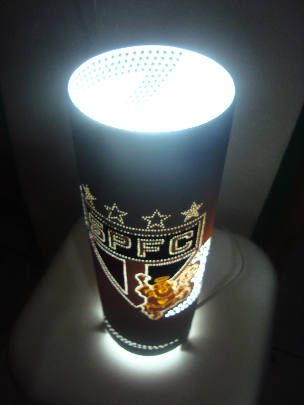 Art Luz Luminárias Artesanais Luminária de Mesa em pvc São Paulo