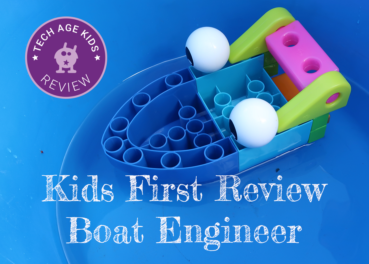 Thames and Kosmos Kids First Boat Engineer Review Tech Age Kids